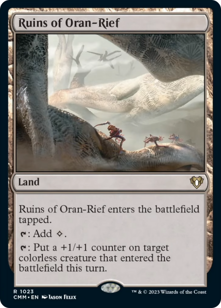 Ruins of Oran-Rief [Commander Masters] | Gaming Infinity