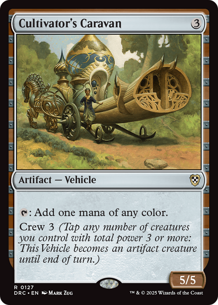 Cultivator's Caravan [Aetherdrift Commander] | Gaming Infinity