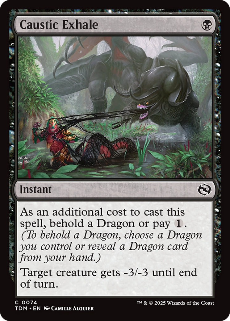 Caustic Exhale [Tarkir: Dragonstorm] | Gaming Infinity