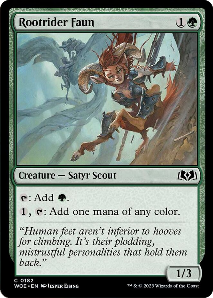 Rootrider Faun [Wilds of Eldraine] | Gaming Infinity