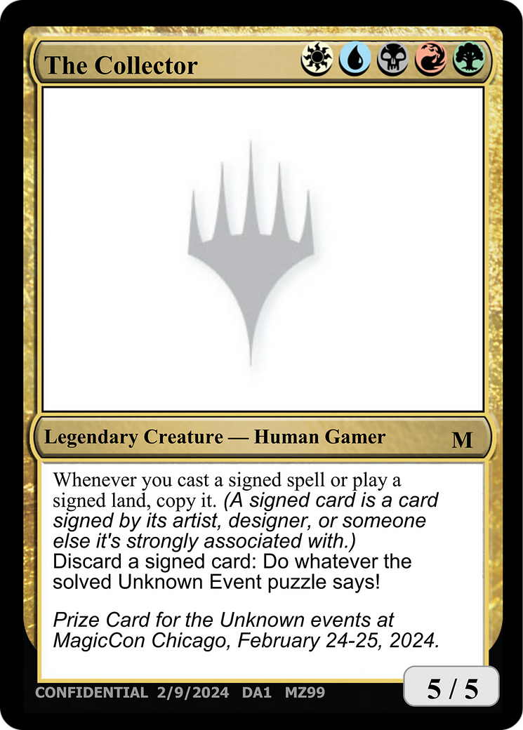 The Collector [Unknown Event] | Gaming Infinity