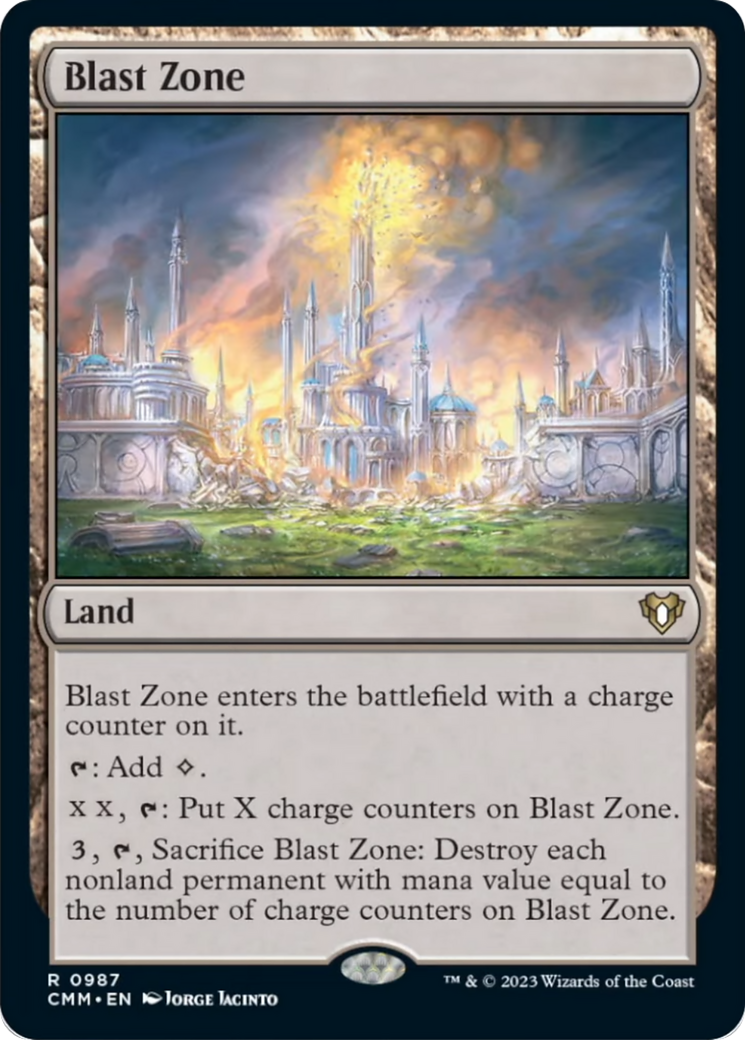 Blast Zone [Commander Masters] | Gaming Infinity