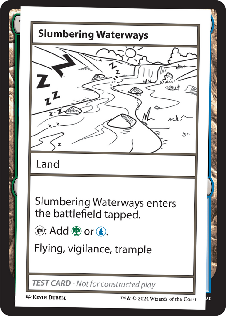 Slumbering Waterways [Mystery Booster 2 Playtest Cards] | Gaming Infinity