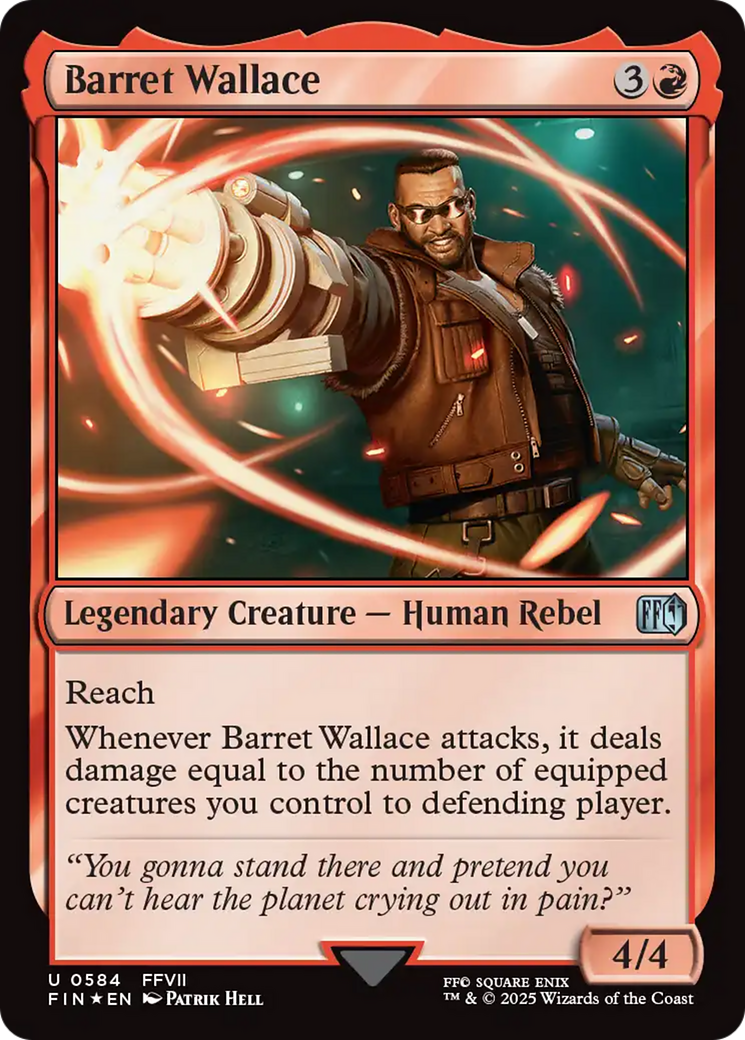 Barret Wallace (Surge Foil) [FINAL FANTASY] | Gaming Infinity