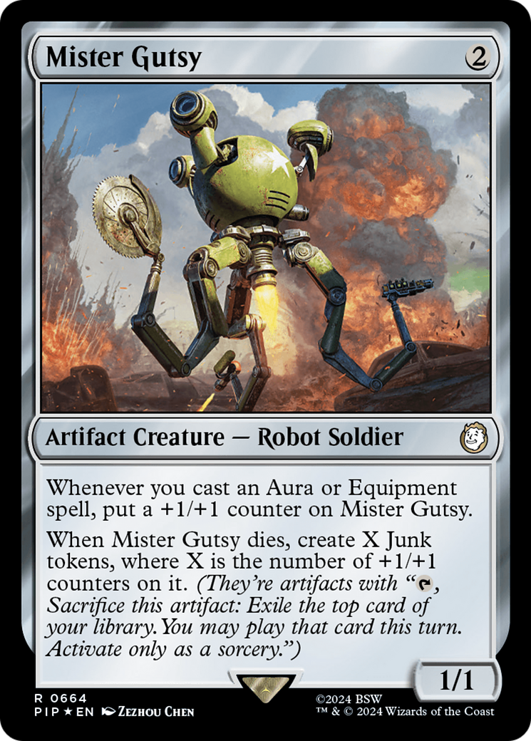 Mister Gutsy (Surge Foil) [Fallout] | Gaming Infinity