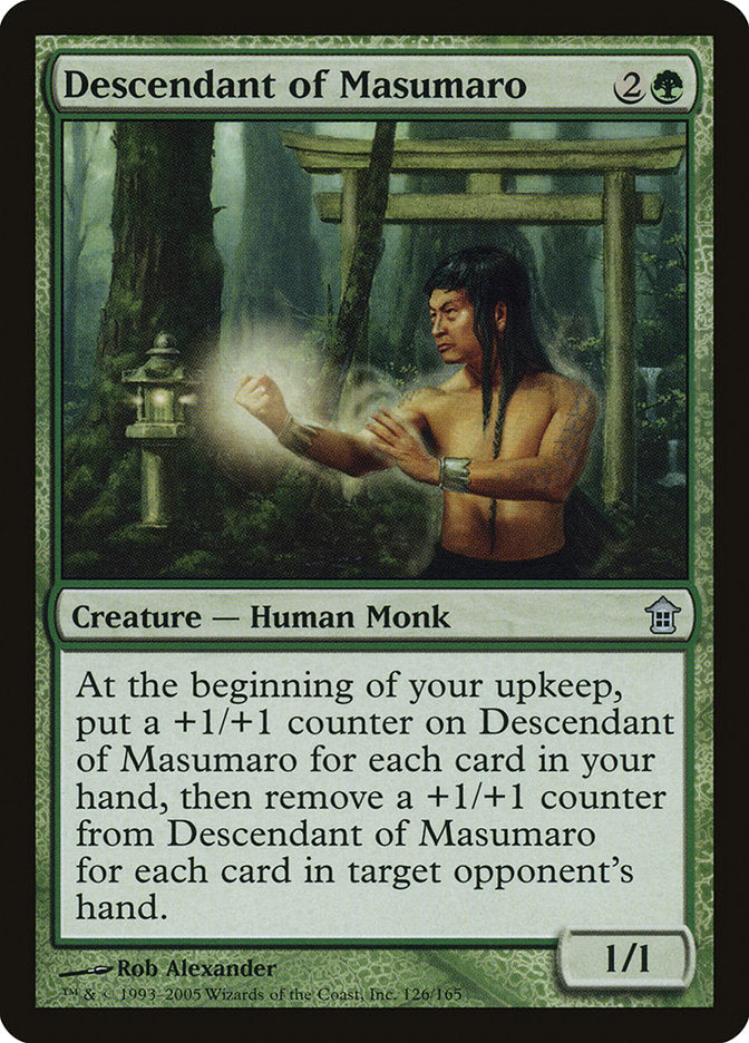 Descendant of Masumaro [Saviors of Kamigawa] | Gaming Infinity