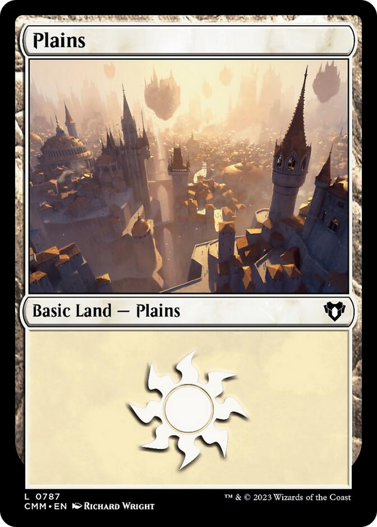 Plains (787) [Commander Masters] | Gaming Infinity