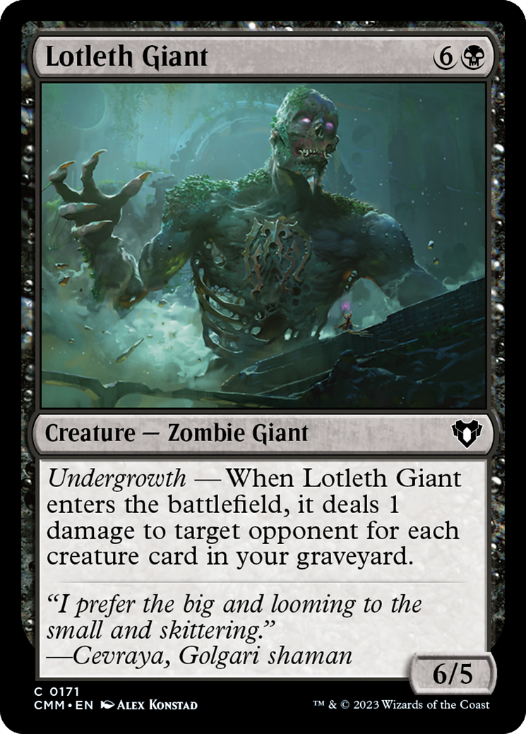 Lotleth Giant [Commander Masters] | Gaming Infinity