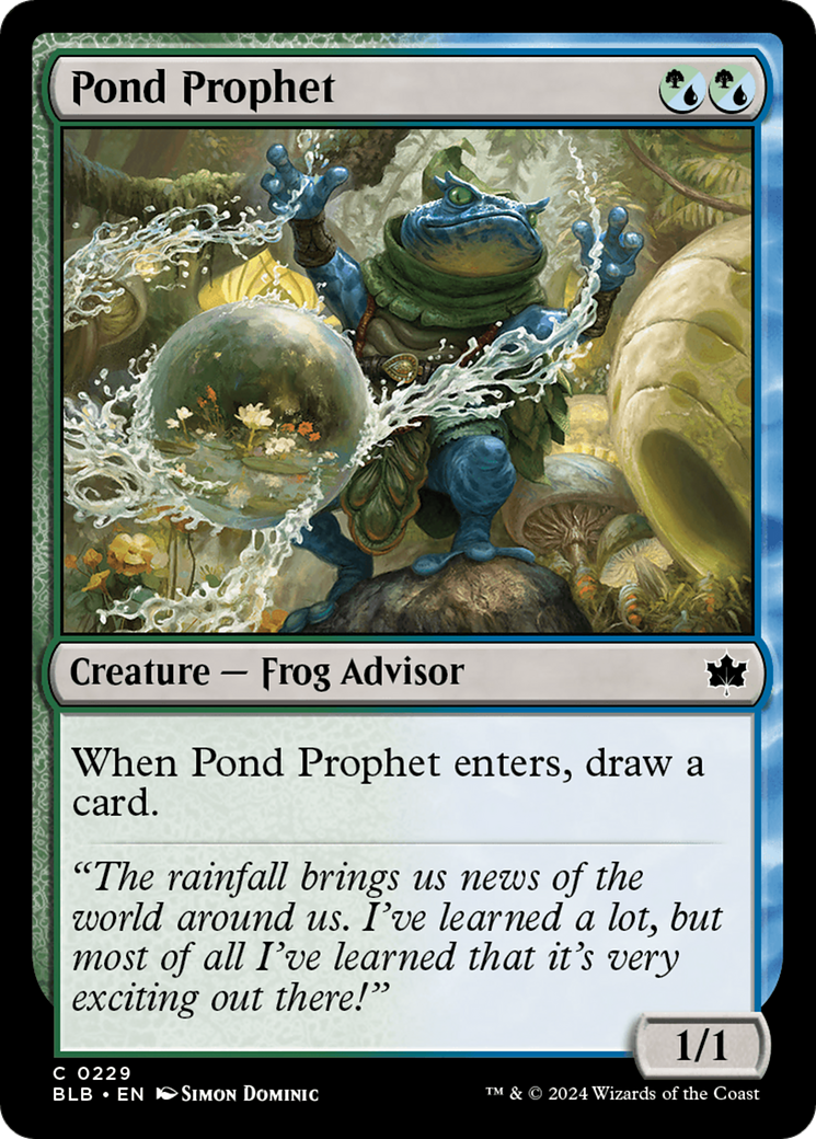 Pond Prophet [Bloomburrow] | Gaming Infinity