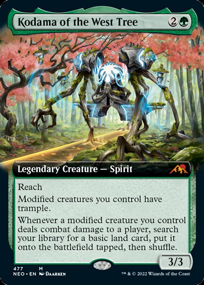 Kodama of the West Tree (Extended Art) [Kamigawa: Neon Dynasty] | Gaming Infinity