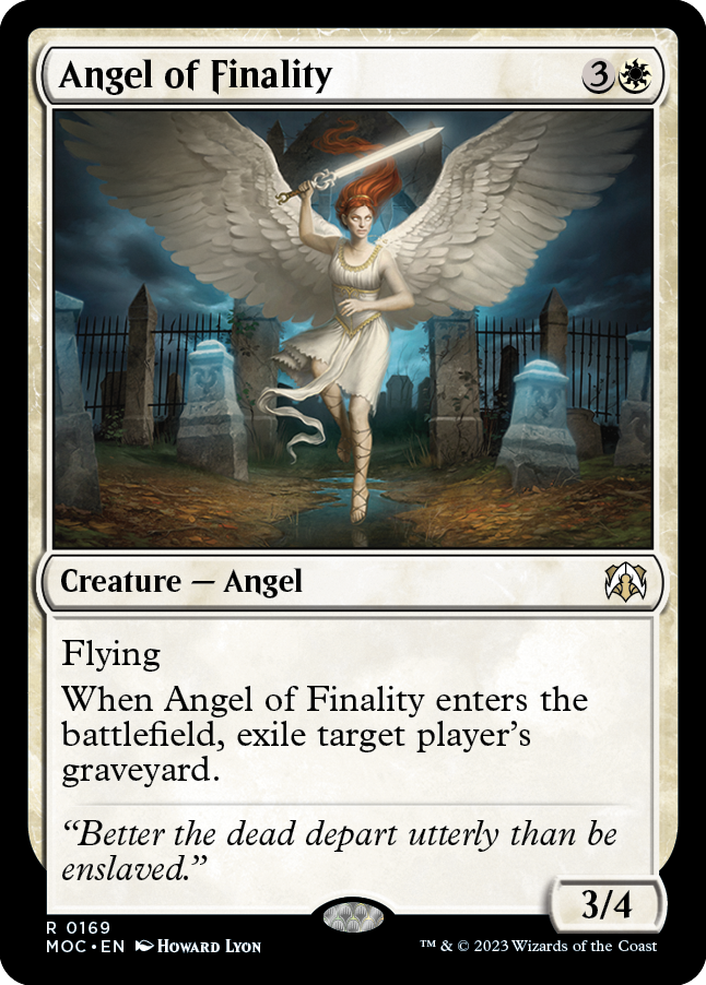 Angel of Finality [March of the Machine Commander] | Gaming Infinity