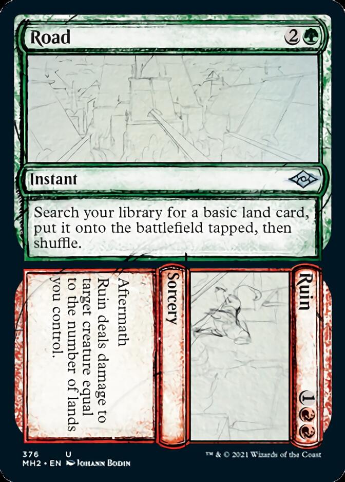 Road // Ruin (Sketch) [Modern Horizons 2] | Gaming Infinity