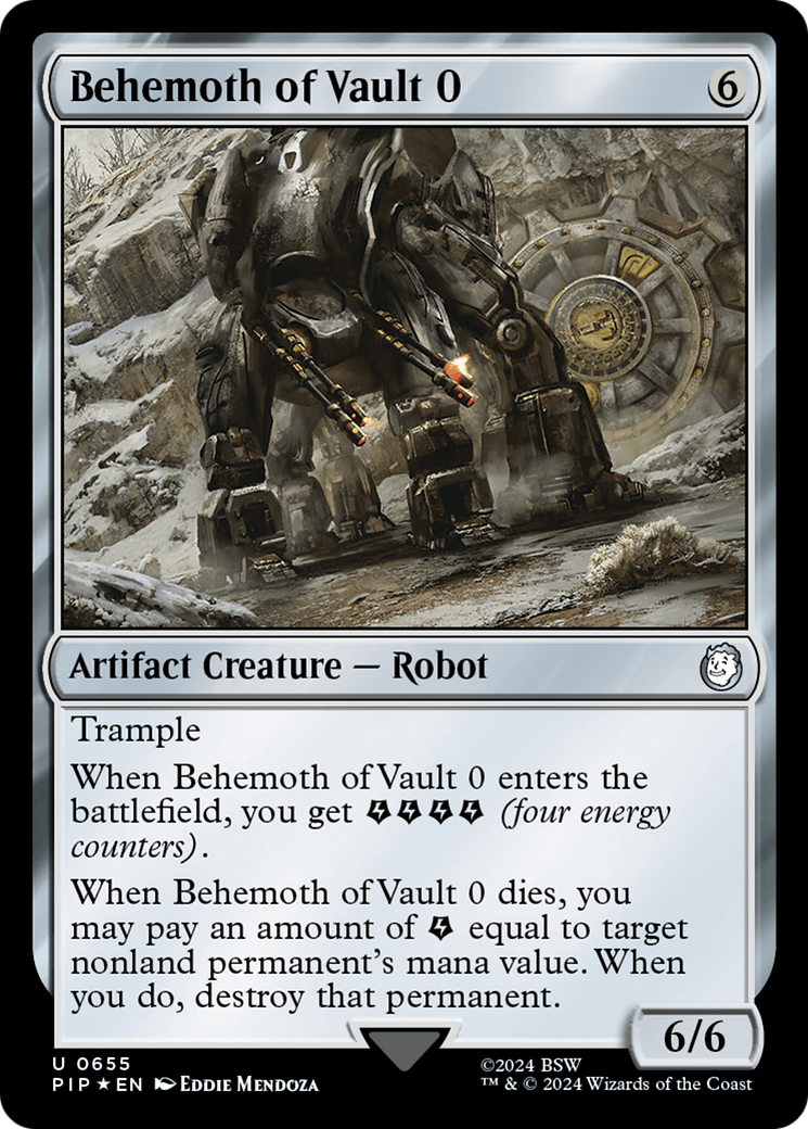 Behemoth of Vault 0 (Surge Foil) [Fallout] | Gaming Infinity