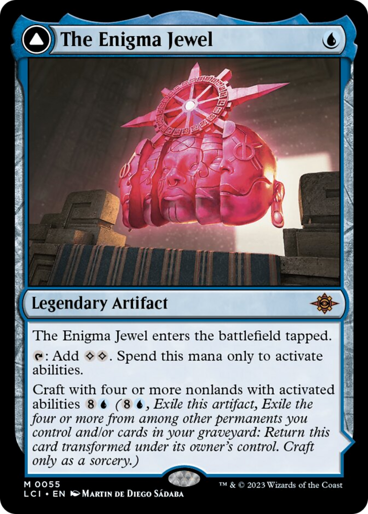 The Enigma Jewel // Locus of Enlightenment [The Lost Caverns of Ixalan] | Gaming Infinity