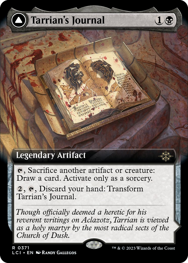 Tarrian's Journal // The Tomb of Aclazotz (Extended Art) [The Lost Caverns of Ixalan] | Gaming Infinity