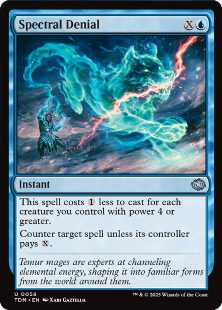 Spectral Denial [Tarkir: Dragonstorm] | Gaming Infinity