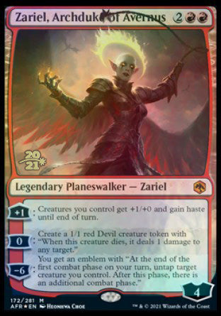 Zariel, Archduke of Avernus [Dungeons & Dragons: Adventures in the Forgotten Realms Prerelease Promos] | Gaming Infinity