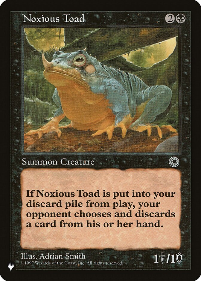 Noxious Toad [The List] | Gaming Infinity