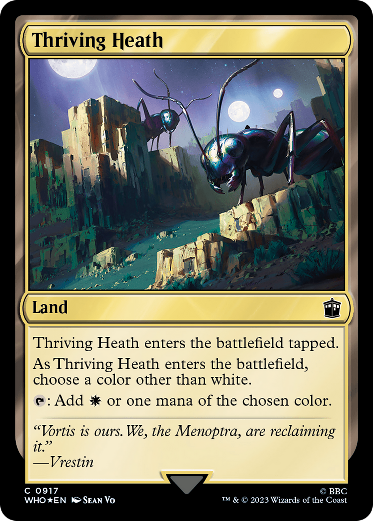 Thriving Heath (Surge Foil) [Doctor Who] | Gaming Infinity