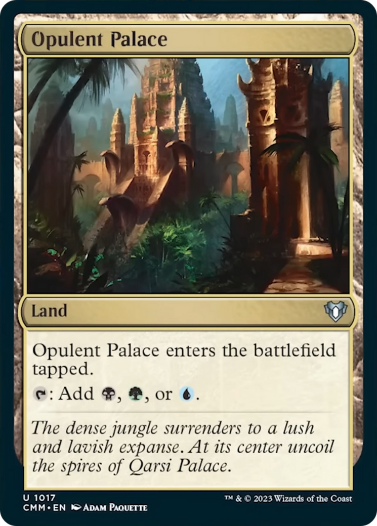 Opulent Palace [Commander Masters] | Gaming Infinity