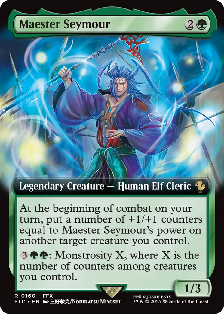 Maester Seymour (Extended Art) [FINAL FANTASY Commander] | Gaming Infinity