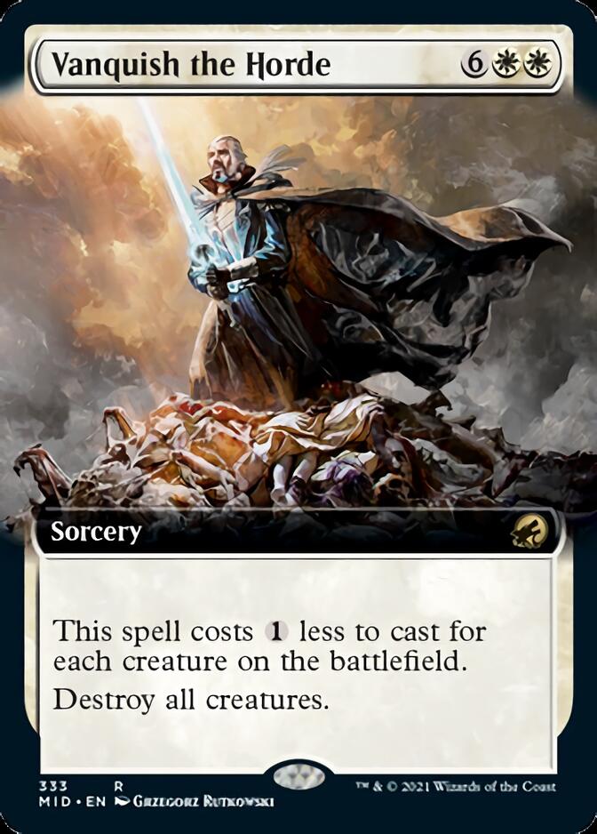 Vanquish the Horde (Extended Art) [Innistrad: Midnight Hunt] | Gaming Infinity