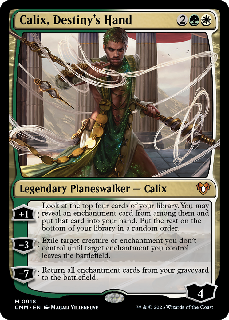 Calix, Destiny's Hand [Commander Masters] | Gaming Infinity