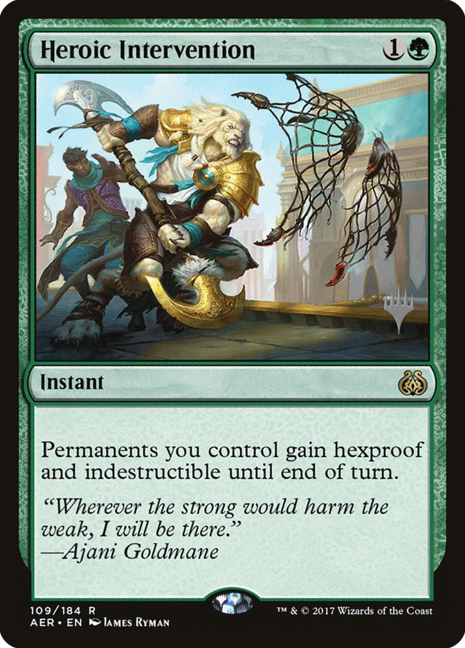 Heroic Intervention (Promo Pack) [Aether Revolt Promos] | Gaming Infinity