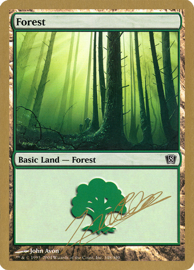 Forest (jn348) (Julien Nuijten) [World Championship Decks 2004] | Gaming Infinity