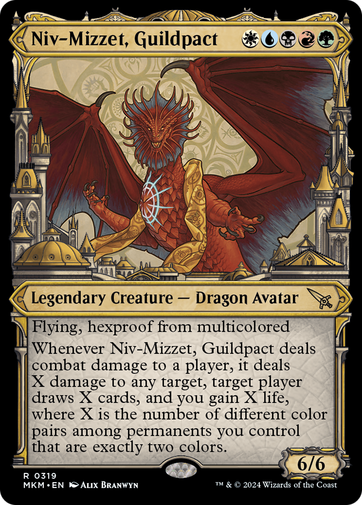 Niv-Mizzet, Guildpact (Showcase) (319) [Murders at Karlov Manor] | Gaming Infinity