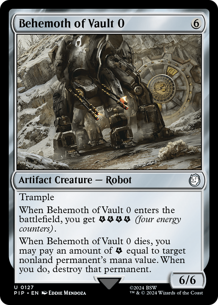 Behemoth of Vault 0 [Fallout] | Gaming Infinity