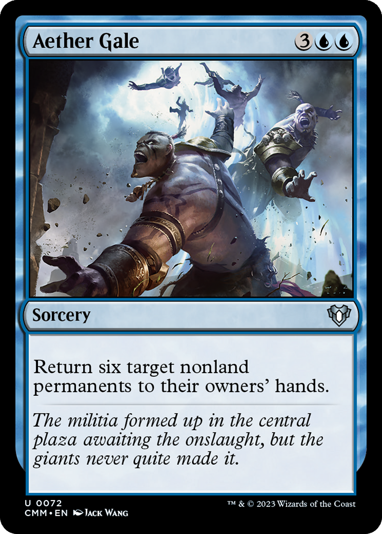 Aether Gale [Commander Masters] | Gaming Infinity