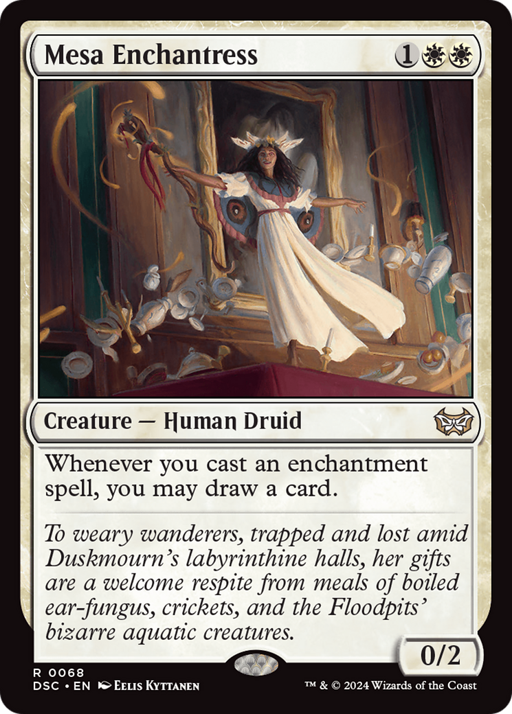 Mesa Enchantress [Duskmourn: House of Horror Commander] | Gaming Infinity