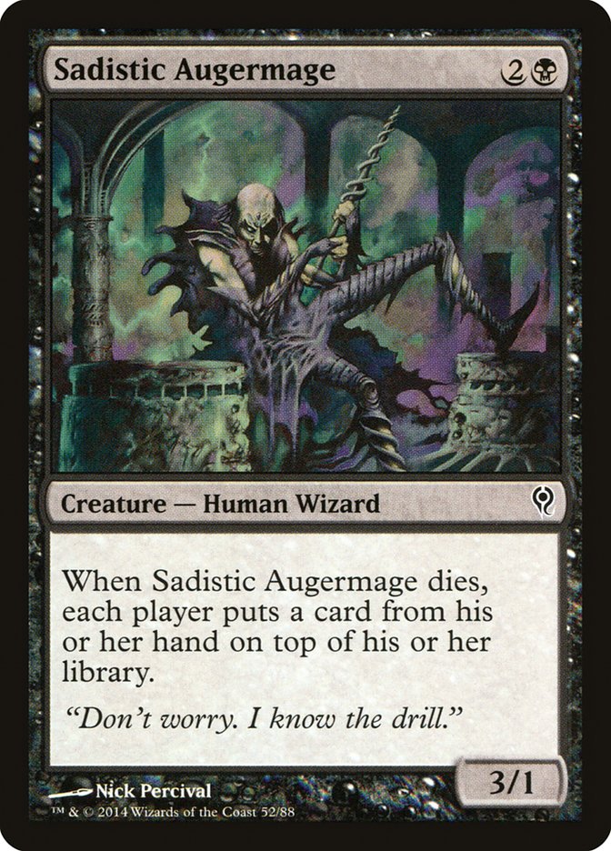 Sadistic Augermage [Duel Decks: Jace vs. Vraska] | Gaming Infinity