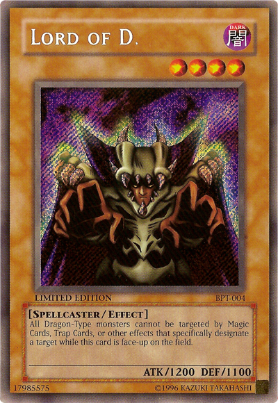 Lord of D. [BPT-004] Secret Rare | Gaming Infinity
