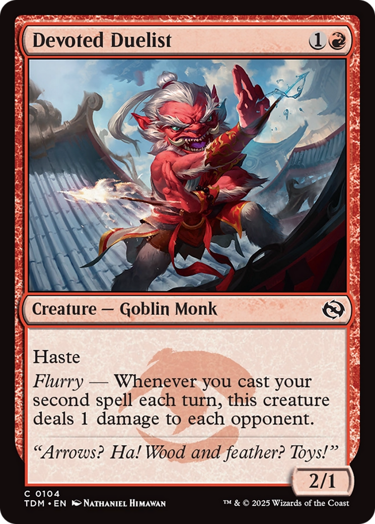 Devoted Duelist [Tarkir: Dragonstorm] | Gaming Infinity
