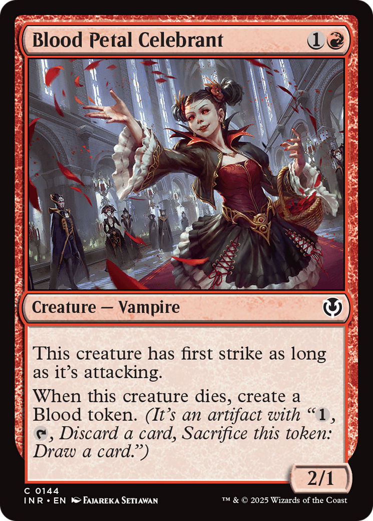 Blood Petal Celebrant [Innistrad Remastered] | Gaming Infinity