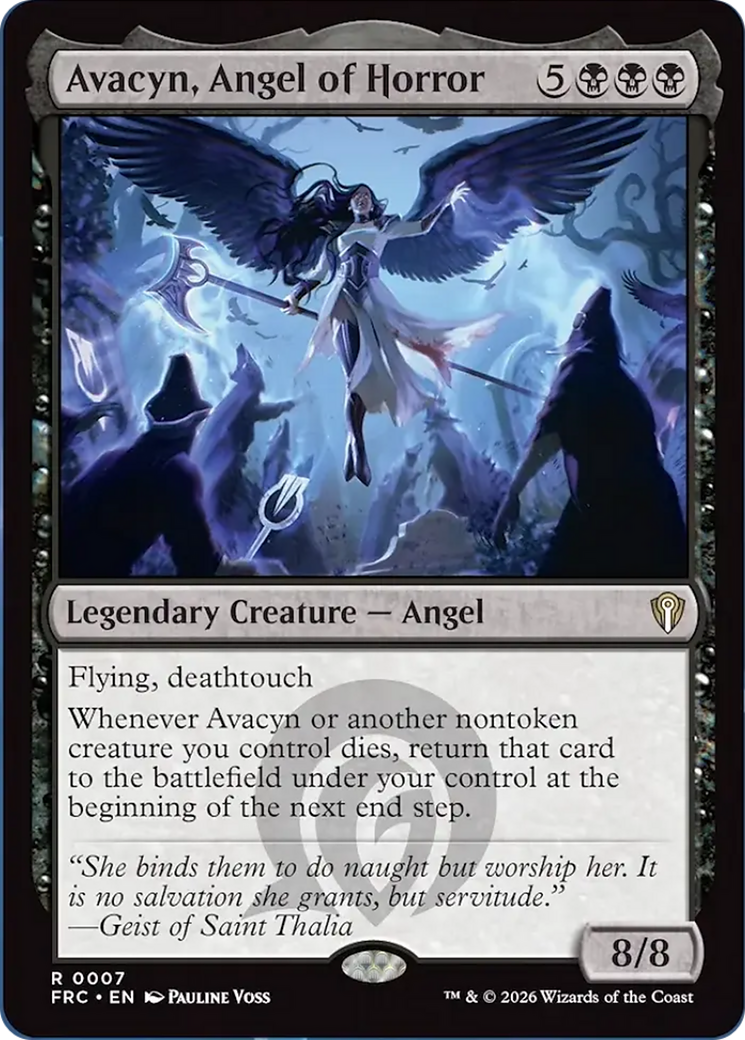 Avacyn, Angel of Horror [Reality Fracture Commander] | Gaming Infinity