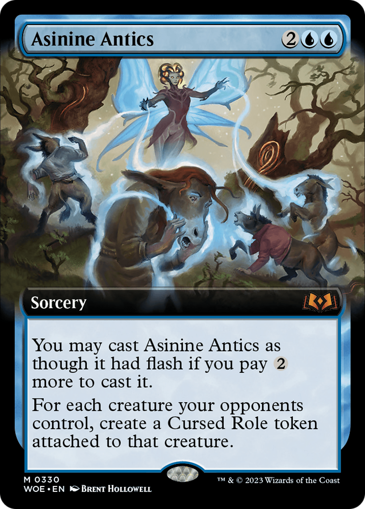 Asinine Antics (Extended Art) [Wilds of Eldraine] | Gaming Infinity