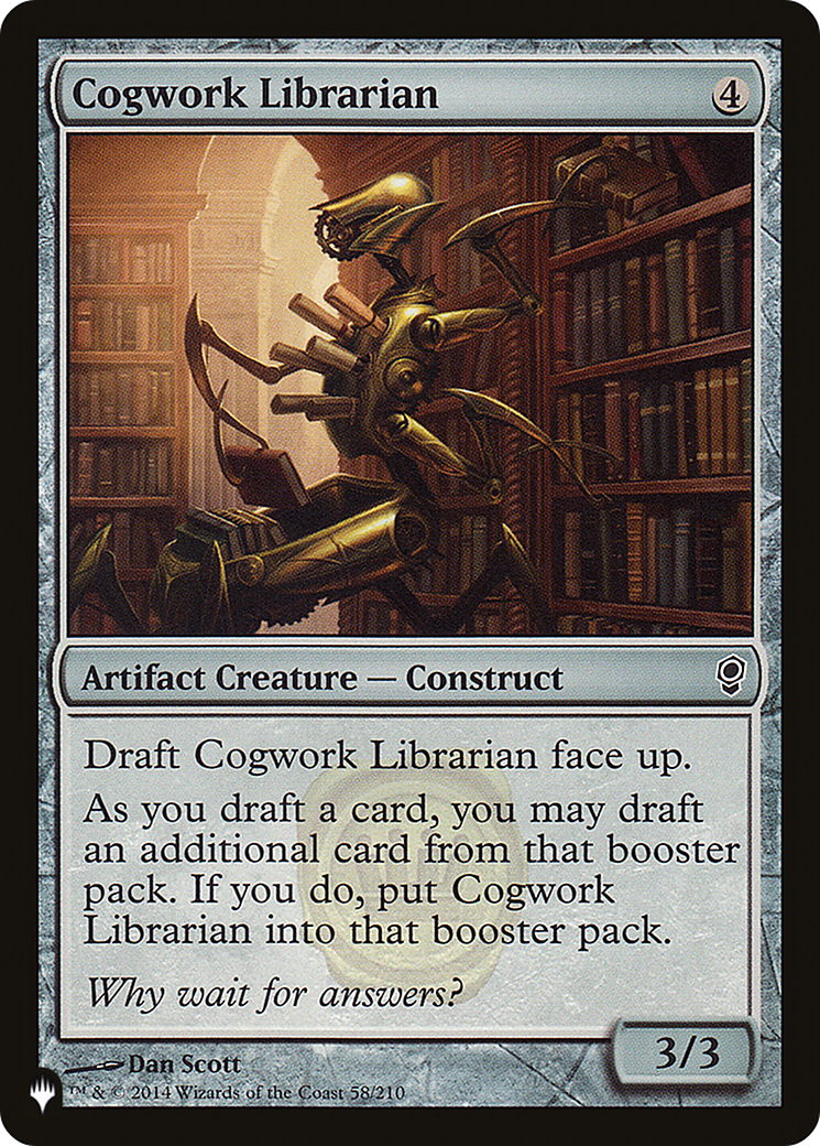 Cogwork Librarian [The List] | Gaming Infinity