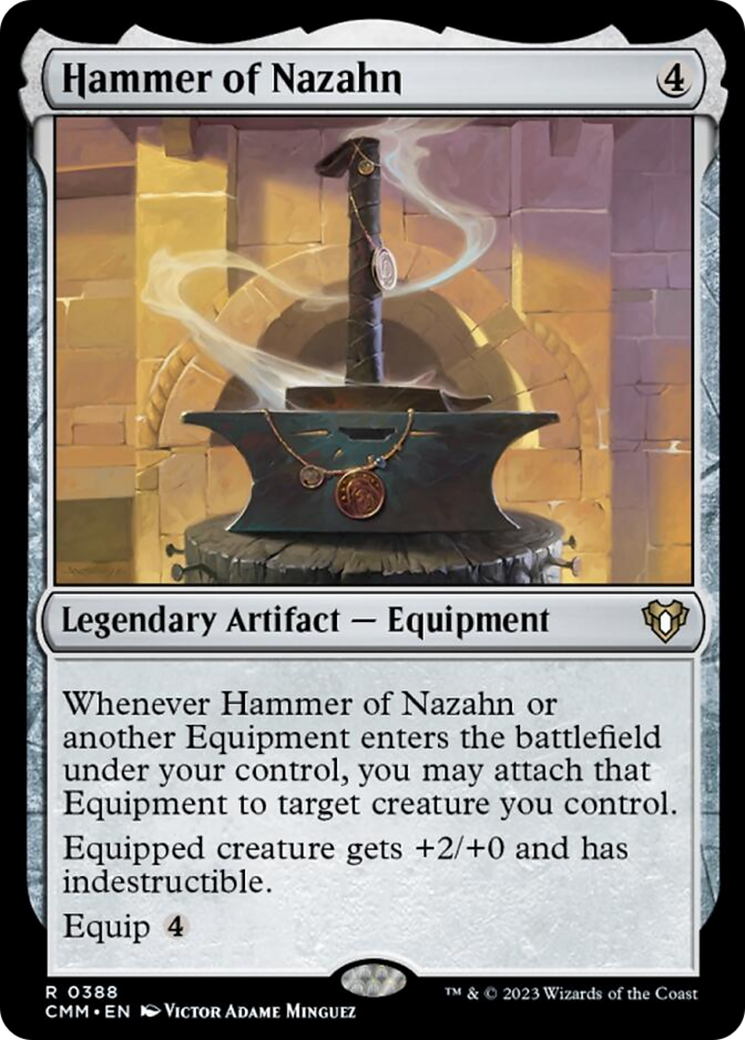 Hammer of Nazahn [Commander Masters] | Gaming Infinity
