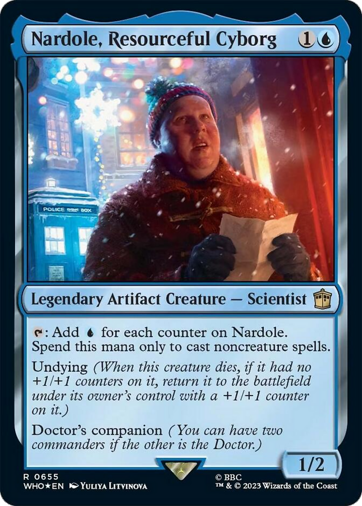 Nardole, Resourceful Cyborg (Surge Foil) [Doctor Who] | Gaming Infinity