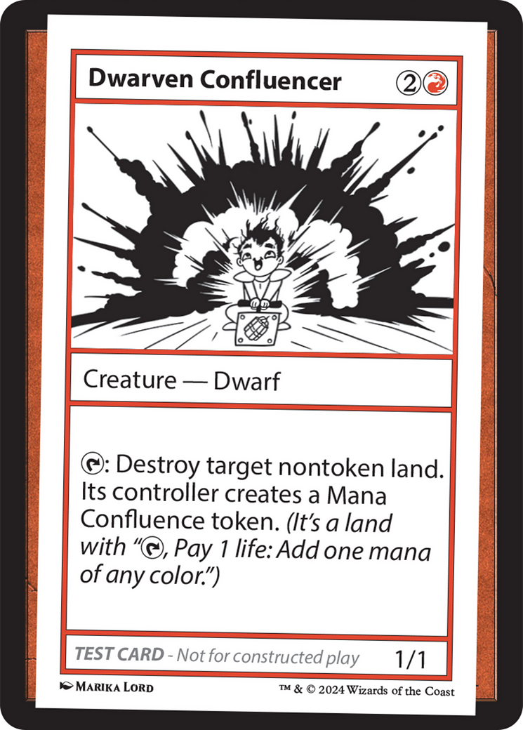 Dwarven Confluencer [Mystery Booster 2 Playtest Cards] | Gaming Infinity