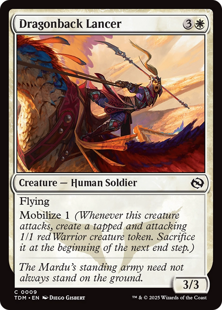 Dragonback Lancer [Tarkir: Dragonstorm] | Gaming Infinity