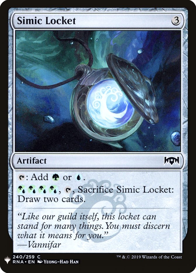 Simic Locket [Mystery Booster] | Gaming Infinity