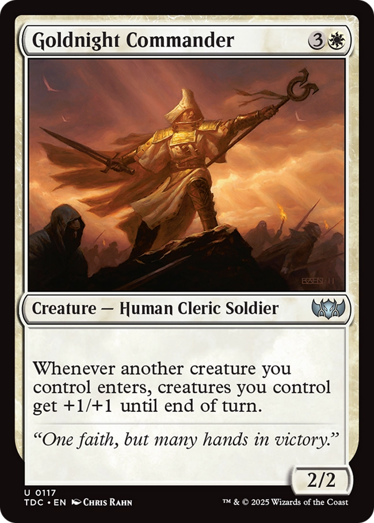 Goldnight Commander [Tarkir: Dragonstorm Commander] | Gaming Infinity