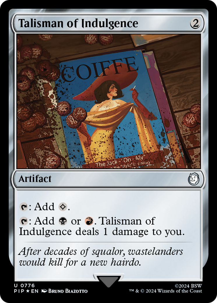 Talisman of Indulgence (Surge Foil) [Fallout] | Gaming Infinity