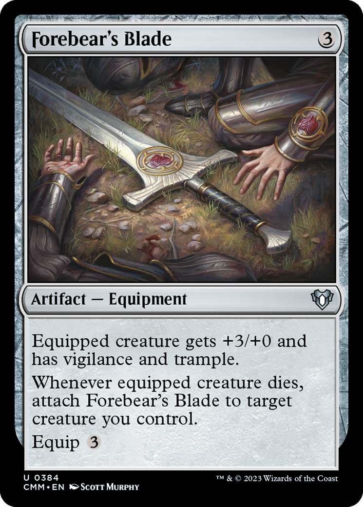 Forebear's Blade [Commander Masters] | Gaming Infinity