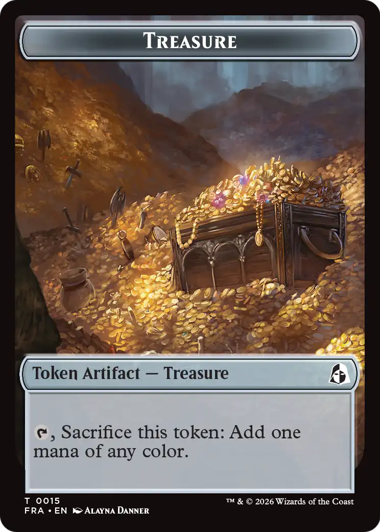 Angel (0003) // Treasure Double-Sided Token [Reality Fracture Tokens] | Gaming Infinity