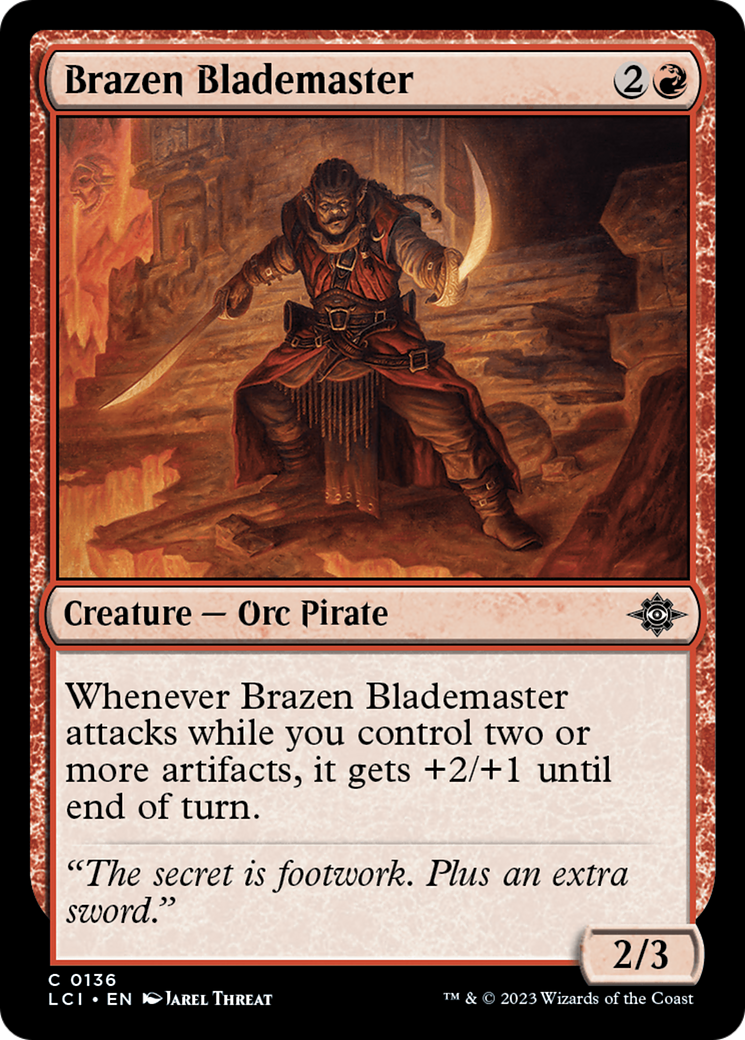 Brazen Blademaster [The Lost Caverns of Ixalan] | Gaming Infinity